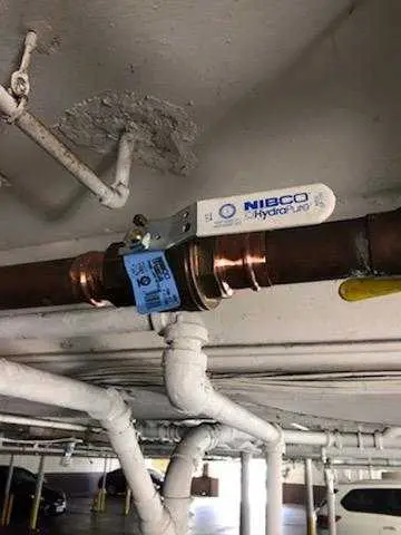 Copper pipe repair and valve work for Water Line Repair in King